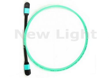 comprar núcleo 12 MTP de 1M ao cabo de MTP, cabo multimodo do cabo de remendo da fibra ótica OM3 online manufacture