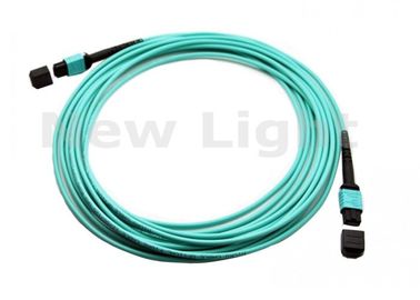 comprar MPO - fibra multimodo do núcleo OM3 de MPO 12 - cabo ótico, 3M terminou pre o cabo de fibra ótica online manufacture