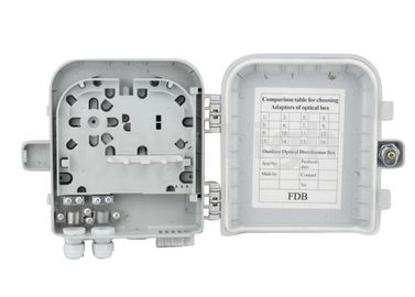 comprar A instalação fácil da caixa da terminação do núcleo FTTH do adaptador 8 do SC UPC para a tala de fibra ótica online manufacture