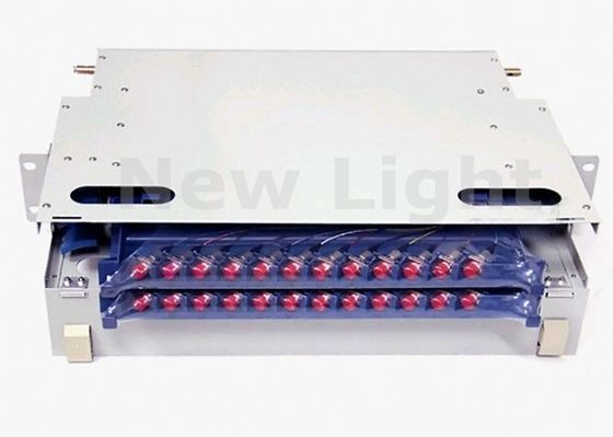 comprar 19 Polegadas 24 Portas ODF Optical Distribution Frame Painel de Patch de Fibra Óptica para Aplicações FTTX/FTTH online manufacture