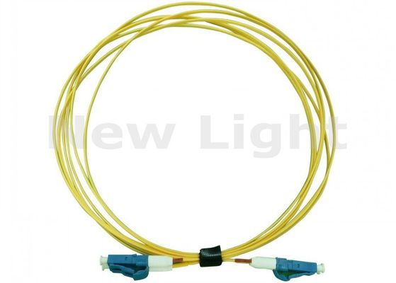 comprar Cordão amarelo LC-LC de fibra com material de PVC e comprimento de 3 metros para conectividade confiável online manufacture