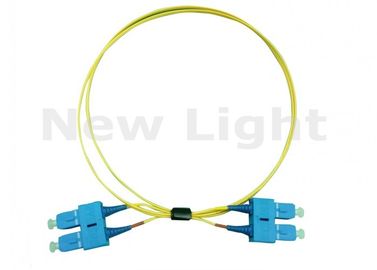 comprar Diâmetro da manutenção programada DX 9-125 1.2mm dos cabos de ligação em ponte da fibra ótica do SC do SC para o equipamento de teste dos dados online manufacture