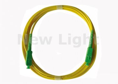 comprar SC fácil de Instalation diâmetro do modelo 3.0mm do cabo do remendo da fibra do SC ao único um comprimento de 1 medidor online manufacture