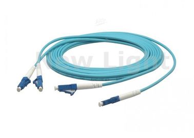 comprar 3M LC ao cabo de fibra ótica do LC, cabo de fibra ótica frente e verso azul do único modo OM3 online manufacture