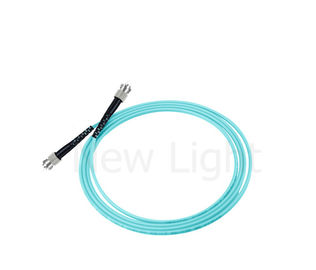 comprar O remendo multimodo da fibra ótica de ST-ST cabografa do Aqua da palavra simples 2,0 ou 3,0 o milímetro do cabo da cor online manufacture