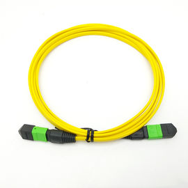 comprar Cabo fêmea 10M do amarelo do cabo de remendo do núcleo da manutenção programada 12 do cabo de MPO-MPO MPO MTP online manufacture