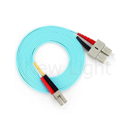comprar Cabo de remendo de fibra óptica multimodo 3M OM3 com material de cabo LSZH e cabo de remendo SC SC de 3,0 mm de diâmetro online manufacture