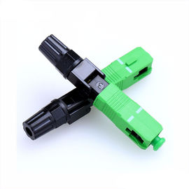 comprar Resistência à tração rápida do conector 90N da fibra ótica do SC APC para o cabo do remendo online manufacture