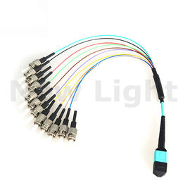 comprar MPO/MTP - cabo de remendo de fibra ótica fêmea do único modo do cabo da fibra de MPO/MTP MPO online manufacture