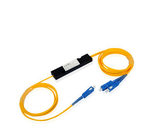 comprar Único SC do divisor da fibra ótica do modo 1 x 2/de PLC CATV/FTTX do UPC aplicação de sistema online manufacture