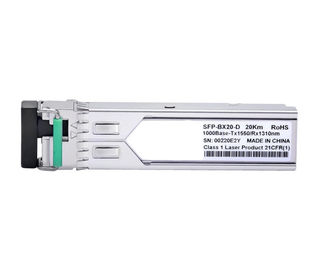 comprar De G do único modo da fibra ótica do transceptor do módulo 20KM da distância dissipação 1,25 de baixa potência online manufacture