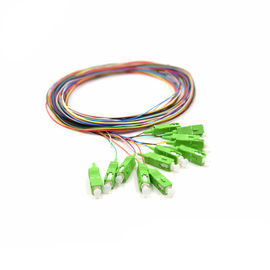 comprar A trança da fibra ótica do SC/APC, os cabos de ligação em ponte 12 da fibra de 2 M colore Opitional online manufacture