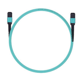 comprar Cabo de remendo material MPO da fibra ótica do PVC/homem de MTP e fêmea 850 /1300 Wavelenth online manufacture