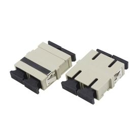 comprar Adaptador bege da fibra ótica da cor para o cabo de remendo do SC/Internet da telecomunicação online manufacture