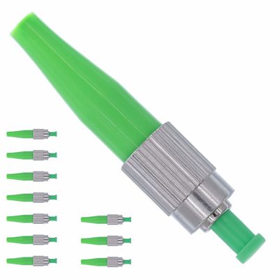 comprar Conector FC de fibra óptica de modo único com ferrule cerâmico de 0,9 mm e polir APC online manufacture