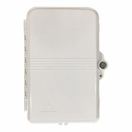 comprar Adaptador do SC do núcleo da caixa 8 da terminação da fibra ótica do ABS CATV com cor branca online manufacture