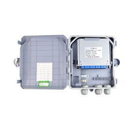 comprar IP65 caixa de fibra ótica da terminação do divisor 1x 16 FTTH do ABS 16port online manufacture