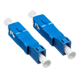 comprar Inserção do adaptador dos conectores da fibra ótica do SC baixa com alojamento plástico azul online manufacture