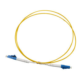 comprar SC/UPC - PVC de fibra ótica simples/LSZH/OFNR do amarelo do cabo de remendo da manutenção programada do LC/UPC online manufacture