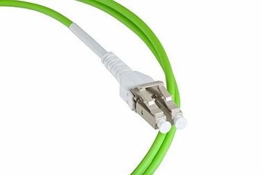 comprar LC-LC 100 comprimento frente e verso multimodo do cabo de remendo 50/125 da fibra do gigabit OM5 personalizado online manufacture