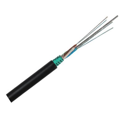 comprar Cabos de distribuição de fibra óptica GYTS de modo único com núcleo 12/24/28/48/72/96 e bloqueio de água para aplicações de conduta/aérea online manufacture