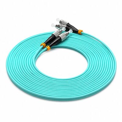 comprar Comprimento personalizado de 1M a 100M Cordão de Ligação de Fibra Óptica de Modo Único com Conectores SC LC FC ST para Cablagem de Rede online manufacture