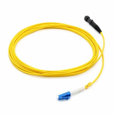 comprar Pigtail de Fibra Óptica Monomodo Simplex SC LC FC ST com Conjunto Codificado por Cores de 12 Cores e Fibra Nua de 0,9 mm online manufacture