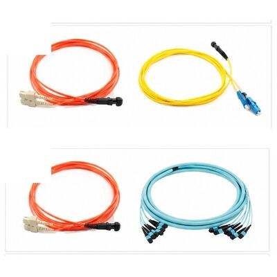 comprar 12 Pigtail de fibra óptica codificada por cores com conector SC APC para aplicações de modo único OS2 online manufacture