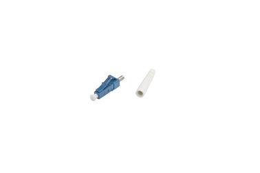 comprar perda de inserção azul simples da cor 0.3dB do conector do LC da fibra do único modo de 2.0mm online manufacture
