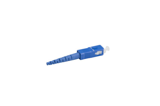 comprar SC UPC Conector rápido de fibra óptica com ferrule cerâmica para baixa perda de inserção em aplicações de modo único e multi-modo online manufacture