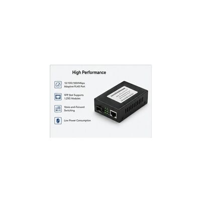 comprar NL-10GMC-06 Conversor de Mídia SFP+ 10G com Taxa de Dados de 10Gbps, Transmissão de até 10km e Conformidade com IEEE 802.3 online manufacture