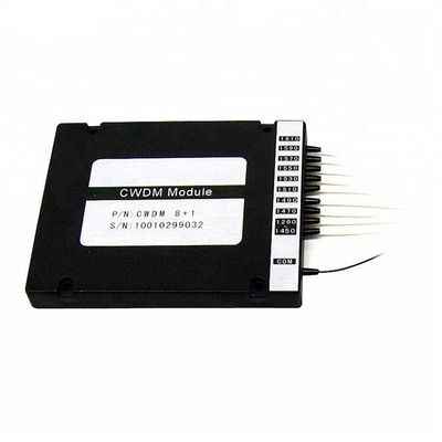comprar Modulo CWDM de fibra óptica 100G 4CH/8CH WDM Mux/Demux com baixa perda de inserção para redes ópticas online manufacture