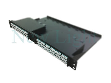 comprar 144 porto 1U quadro de distribuição SPCC de uma fibra ótica de 19 polegadas com o módulo de MPO Cassete online manufacture