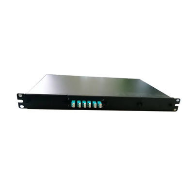 comprar Cor preta 1U 19' Rack Mount Fiber Optic Patch Panel com conector MPO de fita 16C / 32C online manufacture