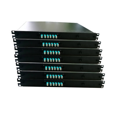 comprar Quadro de distribuição de fibra óptica de alta densidade de 19 polegadas montado em rack com conector MPO / MTP online manufacture