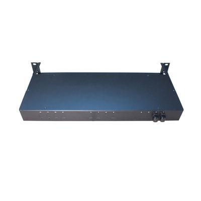 comprar Caixa de Distribuição de Fibra Óptica para Montagem em Rack 1U com Capacidade de 8C 12C 24C 32C 48C e Perda de Inserção de 0.35dB 0.5dB para Aplicações de Alta Densidade online manufacture