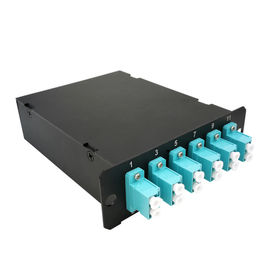 comprar Fibra material da caixa 12 do metal do módulo da gaveta da fibra ótica do modo de MPO MTP Mulit online manufacture