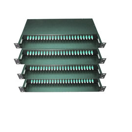 comprar 48 / 96 material da polegada SPECC da caixa 19 da terminação do painel de remendo da fibra ótica da fibra MPO/MTP online manufacture