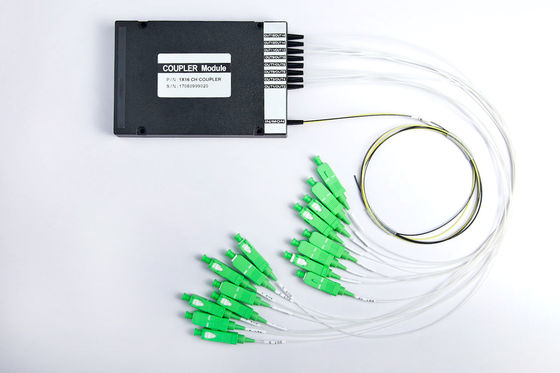comprar Multiplexador/Demultiplexador de Fibra Óptica CWDM SC UPC de 8 Canais com Módulo ABS de Comprimento de Onda de 1470-1610nm online manufacture