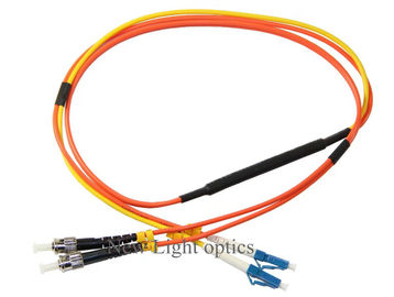comprar O cabo de remendo da fibra do único modo datilografa (MCP) G652D que condiciona OM1 multimodo 62.5/125 online manufacture