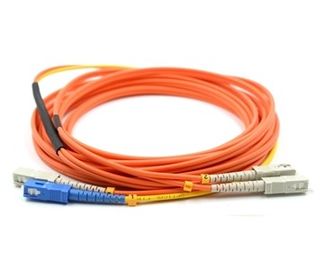 comprar PC do SC do MCP ao cabo de remendo de acondicionamento 3meter do modo da fibra ótica do duplex 62.5/125 do SC UPC online manufacture