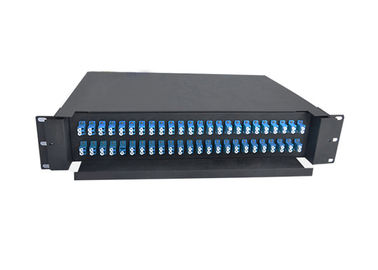 comprar caixa de distribuição de emenda da fibra ótica do painel de remendo 12core da fibra ótica 1u SC/FC/ST/LC online manufacture