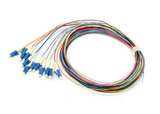 comprar LSZH 12 Color 1m Pigtail Fibra Óptica com conectores SC E2000 FC ST para desempenho estável online manufacture