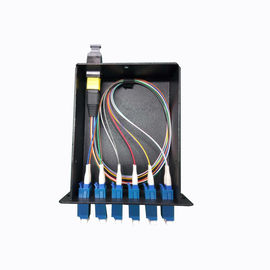 comprar O módulo multimodo MPO-12 da gaveta de FHD MPO ao duplex de 6x LC, datilografa A, 12 fibras OM3 online manufacture