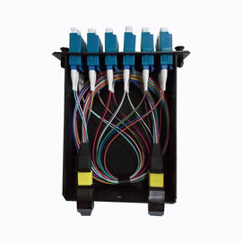 comprar MPO-12 ao duplex de 6x LC, datilografam A, 12 gaveta do único modo FHD MPO das fibras OS2 online manufacture