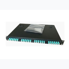 comprar painel de remendo da fibra ótica 1u 19, painel de remendo do cabo de fibra ótica do porto de SC/FC/ST/LC 48 online manufacture