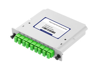 comprar O divisor 1 da fibra ótica do único modo em 8 para fora com canal alto conta online manufacture