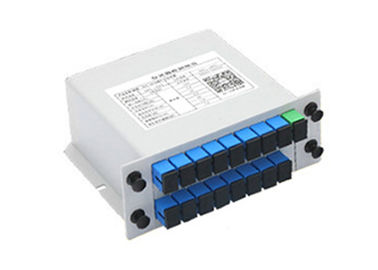 comprar 1 para fora no divisor ótico do Plc 16, fibra ótica do divisor com conector do SC online manufacture