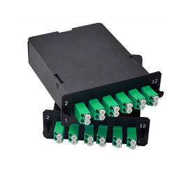 comprar A gaveta de MPO/MTP contém o conector frente e verso do LC para o painel de remendo de Mpo online manufacture