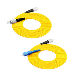 comprar Cabo de remendo simples durável da fibra ótica, Sc do cabo de remendo da fibra do único modo ao Lc online manufacture